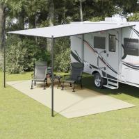vidaXL Alfombrilla de camping 6x2,5 m Color Azul,  Crema,  Antracita y mas - details 1