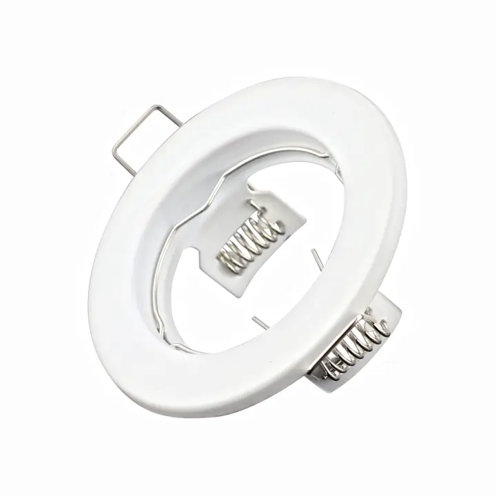 10pcs Iluminación Baja LED Revestida En Fondo Fijación De Techo GU10 MR16 Spot Luz De Techo Fijación Dimmable Vota 90-260V Metal - 1
