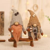 Muñeco De Terciopelo Sin Caras Gnomos Del Café Decoración Navideña Para Casa Muñeco De Knit Gnomos Del Café Ornamento De Feria Moderno Para Dormitorio Y Cocina - details 12