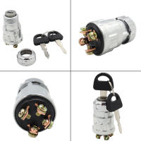 Interruptor De Ignición Universal Para Coche Barco 12V 4 Posiciones ON/OFF/Start Con 2 Llaves Para Motor De Gasolina Maquinaria Agrícola - details 3