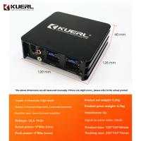 Amplificador De Potencia 6 Canales Para Sistema Android De Coche Con DSP Digital Signal Processing Amplificador Inteligente De Audio Para Coche Negro - details 2