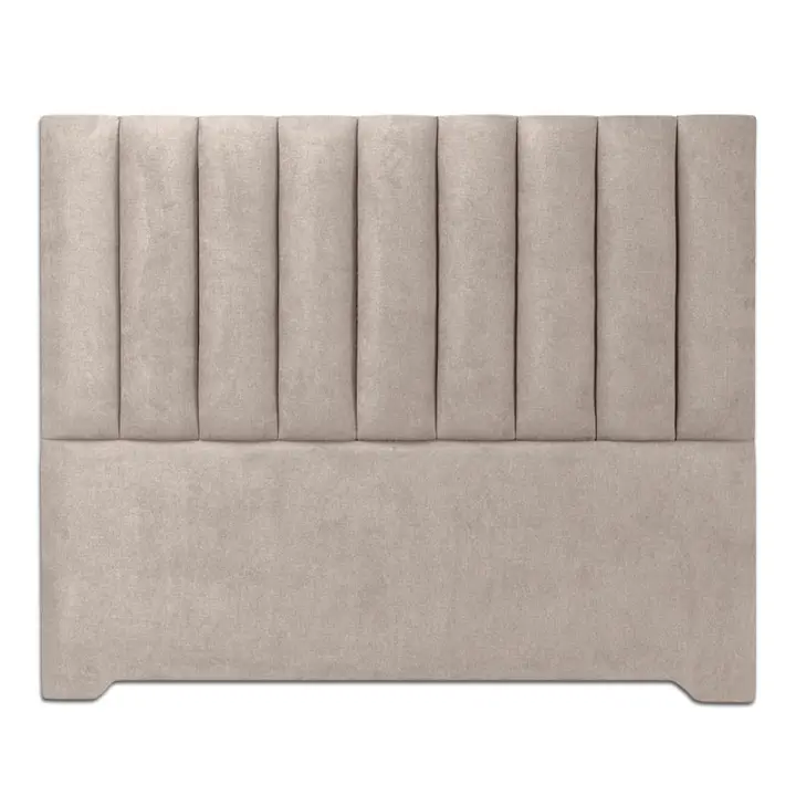 Cabecero Vertical Largo Ventadecolchones.com - Elegante y Sofisticado Diseño de Líneas Acolchadas Verticales para tu Dormitorio - Fabricado en España con Materiales de Calidad - Varias Dimensiones Disponibles (Marca: ventadecolchones.com) - 1