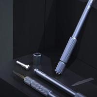 Cuchillo De Escultura Para Grabado En Madera QIANLI 012 iHilt Antideslizante Herramienta Metálica Para Artesanía Y Corte - details 3