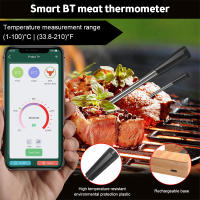 Termómetro De Carne Inalámbrico Digital Para Cocina Y Barbacoa Herramientas De Cocinar Smart Bluetooth Termómetro Inteligente Para Horno Y Asador - details 0