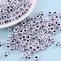 Juego De 100 Piezas De Letras Cuadradas Para Niñas Set De Pulseras DIY Con Cuentas De Letra Juguetes Educativos Para Niños - details 4