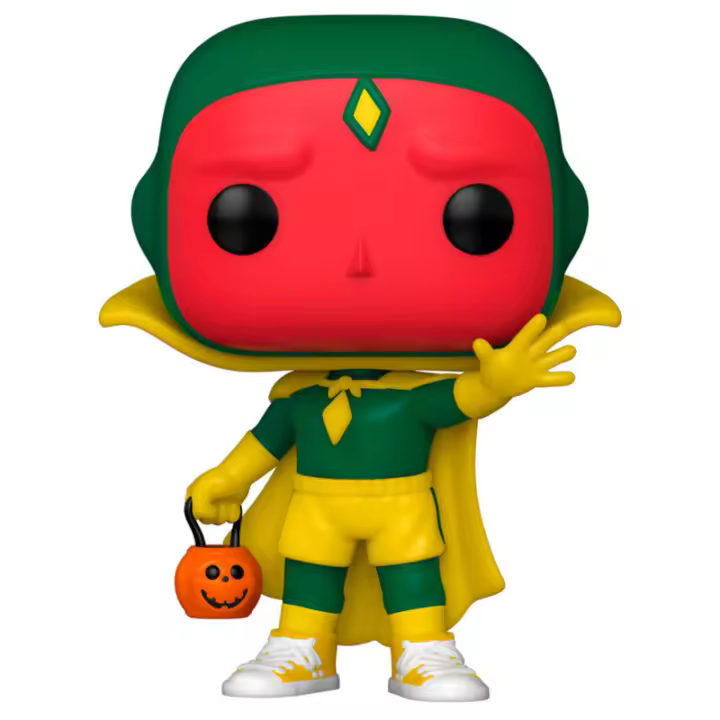 Figura Pop Marvel Wandavision Vision Halloween-Figura de Vinilo Coleccionable - Idea de Regalo- Mercancia Oficial - Juguetes para Niños y Adultos - Movies Fans - Muñeco para Coleccionistas y Exposición - 1
