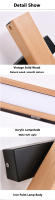 Lámpara De Pared Moderna Nórdica Para Dormitorio Base De Hierro Cuerpo De Madera Rotativa Luz Nocturna De Hotel Lámpara De Lectura LED Decorativa Para El Hogar - details 6