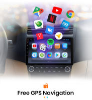 AWESAFE inalámbrico CarPlay Android Auto Radio para Honda Accord 7 2003 2004 2005 2006 2007 2008 coche reproductor multimedia GPS 2 din autoradio volante controles RDS Bluetooth - details 10