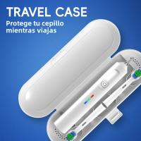 Juego De 2 Brocas Eléctricas Inteligentes Recargables Compatible Con Oral B Cabezales De Repuesto Para Cepillo De Dientes Adultos - details 3