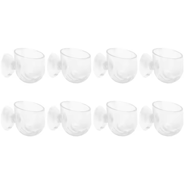 Decoración De Acuario 8pcs Planter Aquático Para Tanque De Peces Soporte Para Plantas De Acuario Escena De Paisaje De Acuario - 1