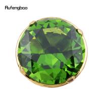 Bastón De Moda Verde Diamante Dorado 93cm Elegante Decorativo Para Cosplay Manija De Cabeza De Diamante Tipo Gentleman - details 5