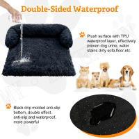 Sofá Para Mascotas Con Cubierta Removible Y Lavable Estilo Plush Impermeable Para Todas Las Estaciones Para Perros Y Gatos - details 1