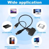 Cable adaptador USB2.0 a SATA, 48cm para SSD externo HDD de 2,5 pulgadas - details 4