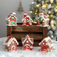 Luz De Colgante LED De Tema Navideño Con Figuras De Pascuero Y Galletas Decoración De Casa Para Año Nuevo Y Fiesta En El Árbol De Navidad - details 3