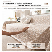 ZIMMY - Colcha Multiusos Estilo Espiga, Manta Decorativa y Ligera para Sofá, Cama y Sillón - Suavidad, Elegancia y Confort en Diferentes Tamaños - details 1