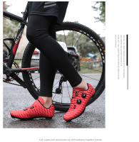 Zapatos De Ciclismo Profesionales Para Hombres Ultraligeros Con Doble Hebilla Zapatillas De Carreras De Carretera MTB Mountain Bike - details 13