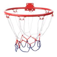 Anillo De Baloncesto Para Niños Pequeño Montado En Puerta Con Tira De Red Y Tornillos Práctica De Tiraje Interior Y Exterior - details 6