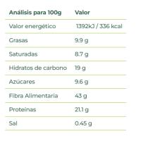 Harina de Coco, Sin Gluten, Sin Azúcares Añadidos y Rica en Calcio 500g - NaturGreen - details 1