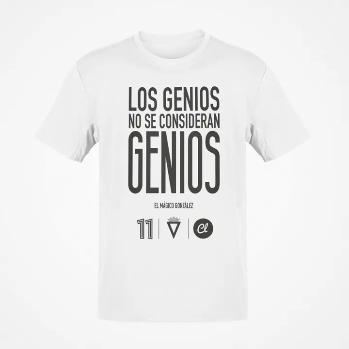 Camiseta Frases Míticas Mágico González. 100% algodón. En tu casa en 24-48hs. - 1