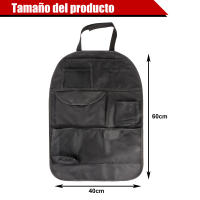 Bolsa organizadora para asiento de coche con múltiples bolsillos – Plegable, fácil de instalar, ideal para viajes largos y organización del automóvil - details 1