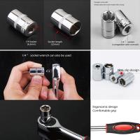 Juego De 12 Piezas De Llaves De Engranaje Ratchet Torque Para Reparación De Coches Y Barcos Herramienta Manual De Crámer Vanadio Acero - details 2