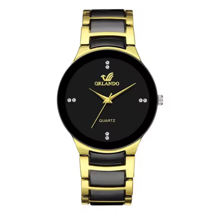 Reloj De Pulsera De Moda Para Hombres Y Mujeres 2022 Marca Nueva Color Neutro Correa De Acero Reloj Casual De Lujo Para Ocasiones Especiales - 1