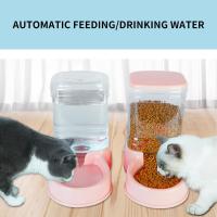 Dispensador Automático De Alimentos Y Agua Para Mascotas 3.8L Gran Capacidad Para Gatos Y Perros Cuenco De Bebida Con Dispensador De Agua - details 17