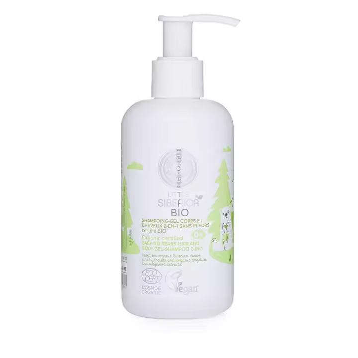 Natura Siberica Gel y Champú para Bebés Sin Lágrimas Bio 250ml Little Siberica - 1