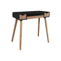 Escritorio de madera maciza para el hogar, dormitorio, tocador integrado, apartamento pequeño, tocador creativo nórdico - details 0