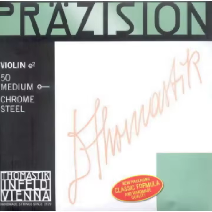 CUERDA VIOLIN-Thomastik (Präzision/50) (Cromo) 1ªMedium Violin 4/4 (E) - 1