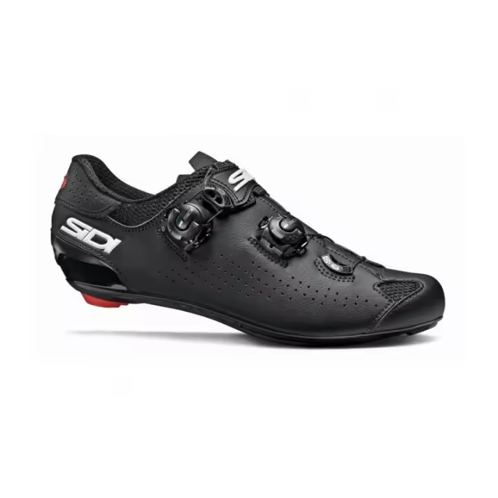 Sidi SIDI Zapatillas de Carretera Genius 10 Negro con Tecnología Microfibra Techpro y Sistema de Cierre Soft Instep Closure System - 1
