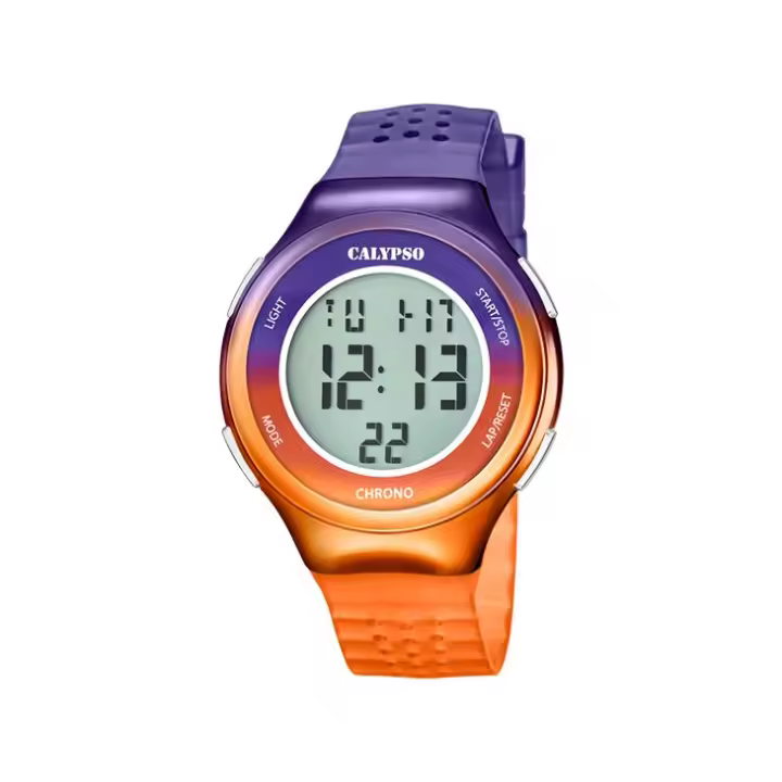 Reloj Calypso K5841/3 Color Splash Correa de Caucho Unisex - 1