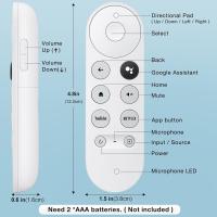 Reemplaza Google-Chromecast-Remote para Chromecast con Google TV Remote - details 3