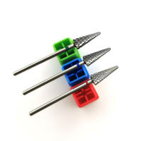 HYTOOS Bit De Taladro Para Uñas En Forma De Cono Cutter De Carburo 3/32'' Accesorio Para Taladro Eléctrico Herramienta De Manicura - details 3