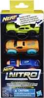 Nerf -  Nitro Esponj Coche  Paquete de 3 unidades -   Vehículos de juguete -  Despierta lacreatividad y mejora las habilidades motoras finas -  Edad recomendada mayores de 5 años - details 0