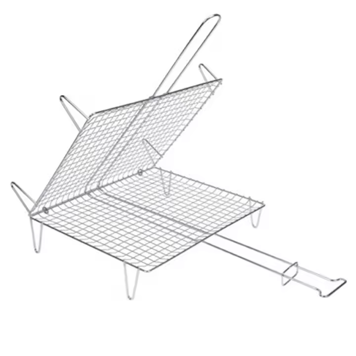 Orework Parrilla de Acero Inoxidable para Pescado - 30x35 Cm - 1