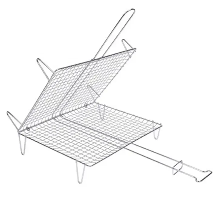 Orework Parrilla de Acero Inoxidable para Pescado - 30x35 Cm - 1