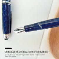 Nuevo Bolígrafo Fuente Lemon M6 Con Ventana De Visualización De Tinta EF F Nibs Inking Delicado Regalo Para Estudiantes Suministros De Papelería - details 0