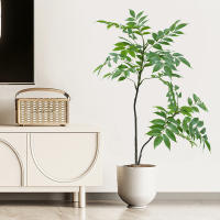 Planta Artificial De Figo Grande 76-140cm Hojas Verdes De Plástico Para Decoración De Jardín Y Exterior Estilo Tropical - details 8