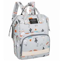 Bolso De Diaper Para Bebé Grande Capacidad Bolsa De Viaje Para Mamá Embarazada Con Asa Para Carrito De Compras Cierre De Cremallera Nylon Resistente Al Agua - details 12