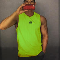 Camiseta De Gimnasio Para Hombre Verano Quick-drying Mesh Sin Mangas Para Fitness Running Deporte Estilo Casual Colorible Tallas M-XXL - details 7
