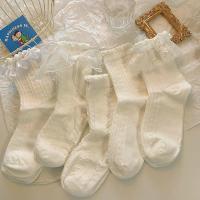 5 Pares De Calcetines Lolita Con Lazo Y Encaje Estilo Japonesa College Princesa Dulce JK Streetwear Calcetines De Algodón Delgados Para Mujer Talla Media - details 6