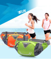 Bolsa De Cintura Para Ciclismo Running Pesca Senderismo Deporte Fitness Con Bolsillo Para Botella De Agua PU Unisex - details 1