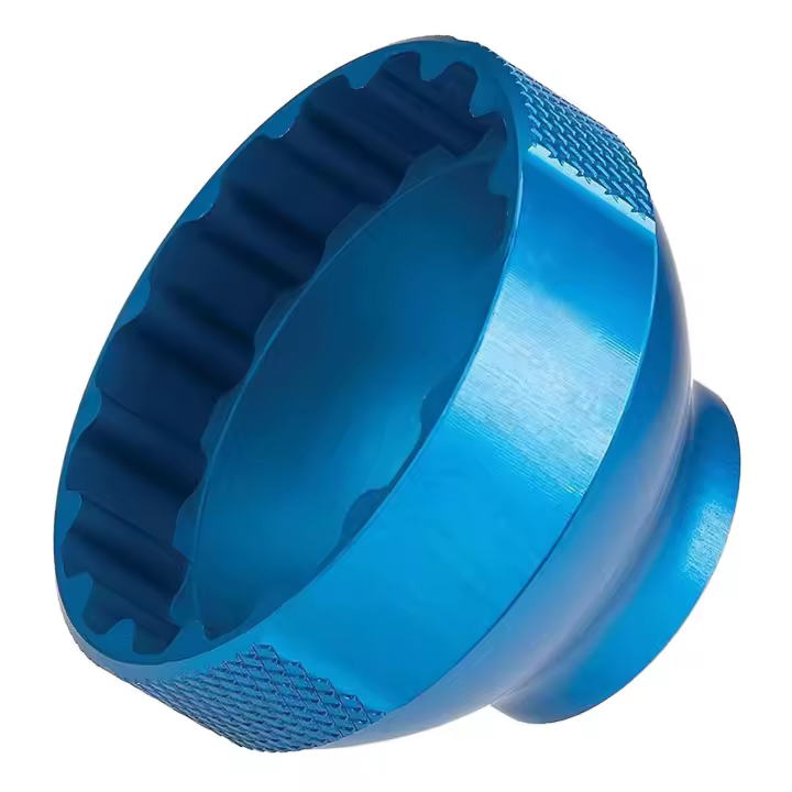 1x Herramienta de reparación de pedalier Bbt-69.2 de 16 muescas y 44 mm para taller de reparación de bicicletas - 1