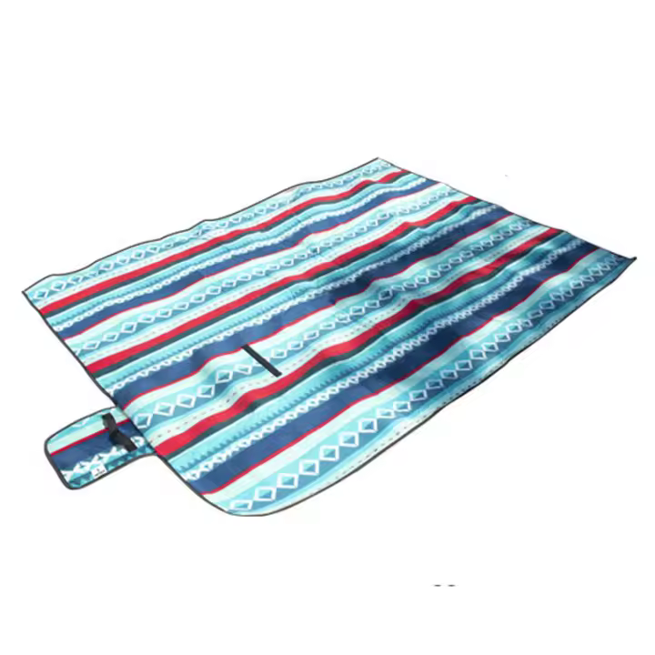 Manta de picnic de 200x150 cm, impermeable, portátil, plegable, Con ASA, para camping, Playa, senderismo y barbacoa. - 1