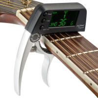 TCapo20 Multifuncional 2-en-1 Capó De Guitarra De Aleación De Aluminio Con Pantalla LCD Para Guitarra Acústica Folk Electrónica - details 8
