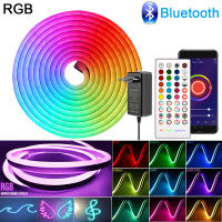 Tira De LED Neón Flexible Tuya Smart Life DC12V RGB Para Decoración De Hogar Y Fiestas Compatible Con Alexa Y Google Home - details 1