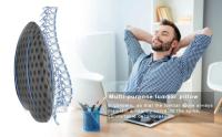 Almohada De Soporte Lumbar Para Alivio De Dolor De Espalda Con Tela De Espuma De Memoria Para Coches Sillas De Oficina Consolas De Juego Sofás Reclinadores Camas - details 2