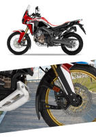 Alargue De Faros Delanteros Para Motocicleta Honda CRF1000L CRF1100L Africa Twin Adventure Sports Defensas Antisalpicaduras De Barro - details 8