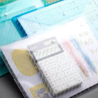 Bolsas De Archivo Transparentes A4 Con Cierre De Cremallera Impermeable Y Gran Capacidad Para Material De Escritorio Y Exámenes De Estudiantes Pack De 10 - details 7